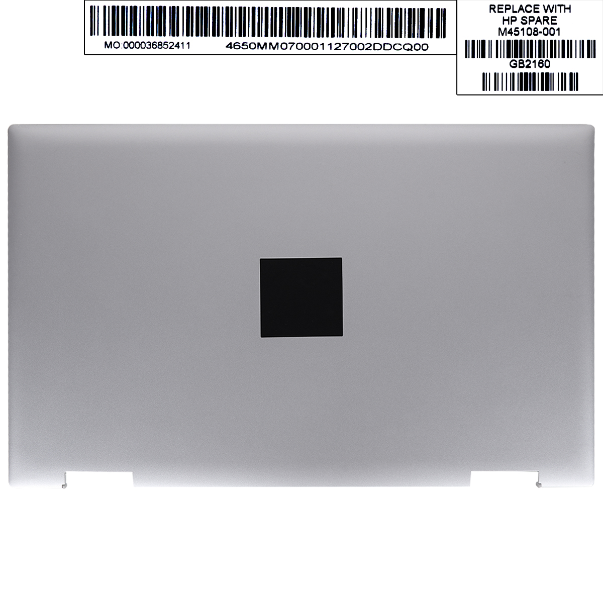 Picture of New Replacement Laptop Cover For HP Pavilion X360 15-ER TPN-W147  LCD Back Cover Silver .